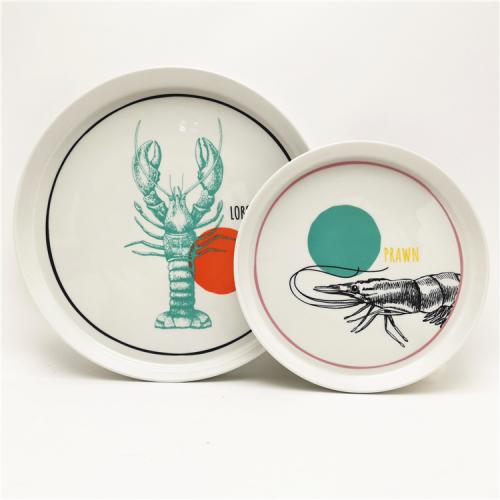 Ocean theme dinnerware 