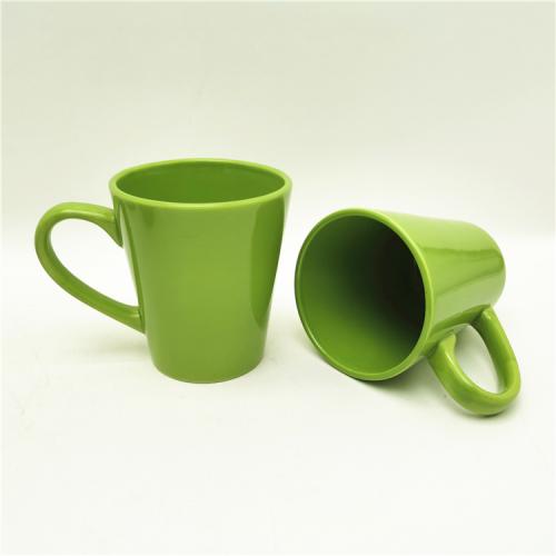 320ml Customizable V-Shape Ceramic Mugs - Your Perfect Choice!