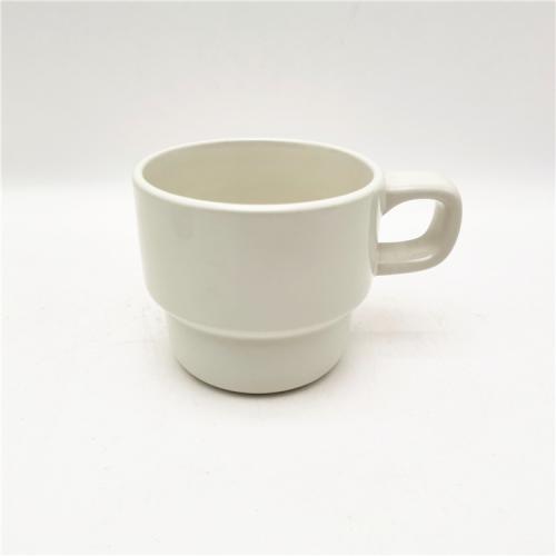 Charming Beige Stackable Coffee Cups