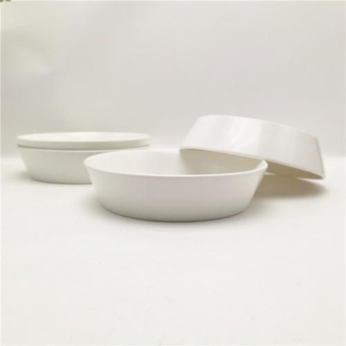 Elegant 8-Inch/800ml V-Shape Shallow Bowl