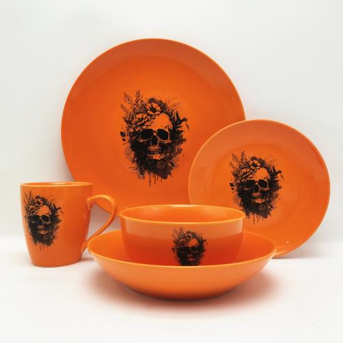 Halloween Design Porcelain Dinnerware Set Supplier