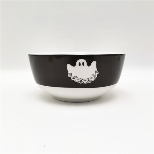 Halloween design 5.25inch noodle bowl 