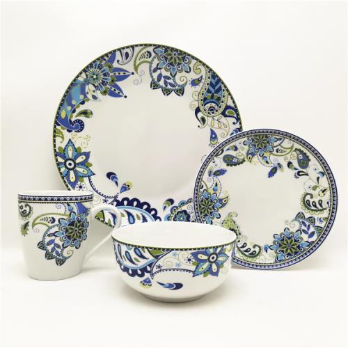 Unique Custom Design Porcelain Dinnerware for Supermarkets