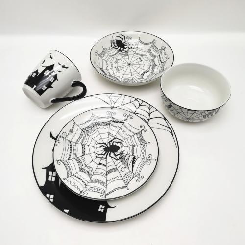 Halloween Dinnerware 16pcs for 4 Persons